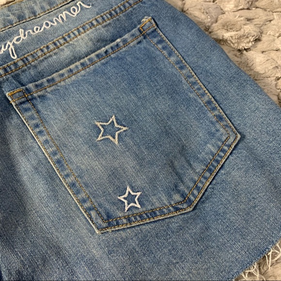 H & M x Coachella Women’s Denim Jean Cutoff Shorts - Picture 7 of 10
